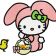 Hello Kitty Happy Easter