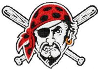 Pittsburgh Pirates Logo 2 embroidery design