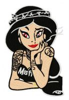 Modern Jasmin 2 embroidery design