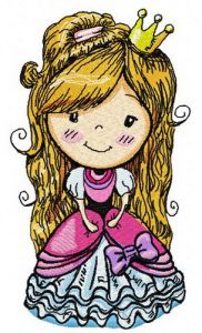 Enchanting Mini Majesty embroidery design
