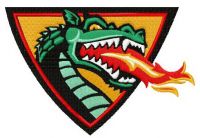 UAB Blazers logo 2 embroidery design