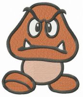 Goomba embroidery design