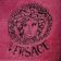 Versace logo embroidered on towel
