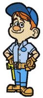 Fix-It Felix, Jr. embroidery design