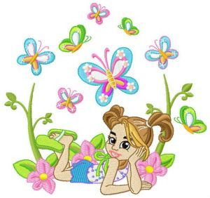 Amazing day embroidery design