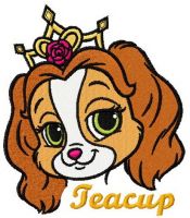 Teacup 2 embroidery design