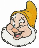 Happy embroidery design