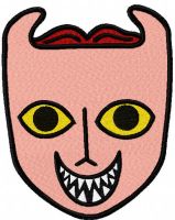 Baby lock mask embroidery design