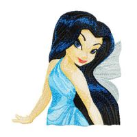 Silver Fairy embroidery design
