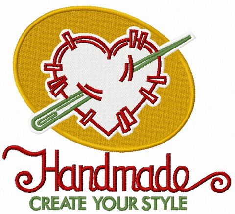 Handmade Create your style 3 machine embroidery design