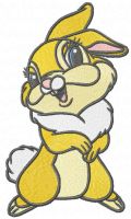 Miss Bunny embroidery design