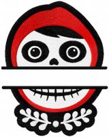 Miguel Rivera monogram embroidery design