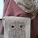 Embroidered bag with owl design