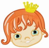 Princess 3 embroidery design