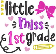 Little miss 1st grade