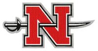 Nicholls State Colonels logo 3 embroidery design