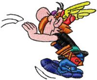 Asterix 8 embroidery design
