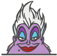 Happy Ursula embroidery design