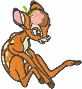 Time of happiness embroidery design