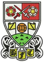 Barnet FC logo embroidery design