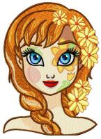 Fancy Anna 2 embroidery design