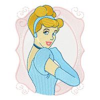 Cinderella 4 embroidery design