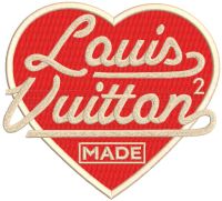LOUIS VUITTON 2 made embroidery design
