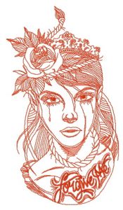 Forgive me 4 embroidery design