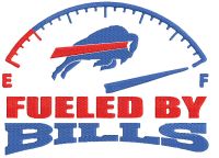 Fueled by Bills embroidery design