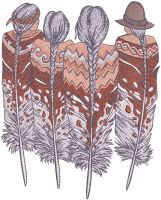 Gone with the wind embroidery design