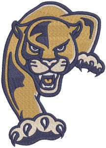 FIU Panthers Secondary Logo embroidery design