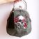 Embroidered bag with Skull design