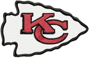 Kansas City Chiefs Logo embroidery design