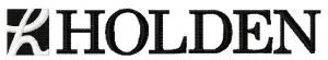 Holden Outerwear logo embroidery design