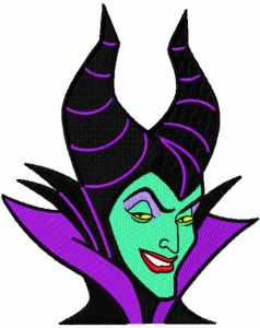 Maleficent 5 embroidery design