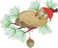 Christmas dream embroidery design