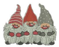 Dwarves 2 embroidery design