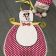 Baby kitchen apron with mickey mouse design