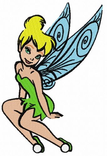 Tinkerbell 14 machine embroidery design