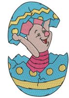 Easter surprise embroidery design