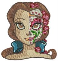 Fancy Belle embroidery design