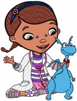McStuffins and Stuffy 2 embroidery design