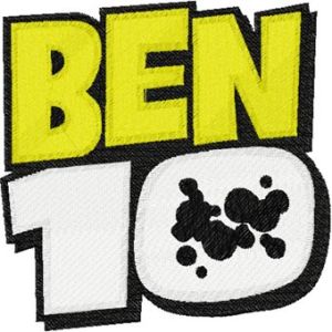 Ben 10 Logo embroidery design