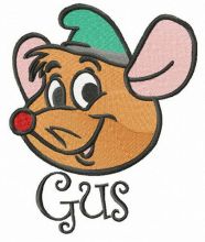 Gus embroidery design