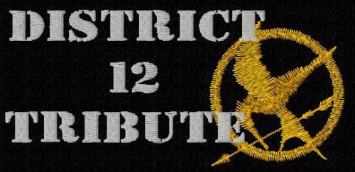 Hunger games logo 2 machine embroidery design