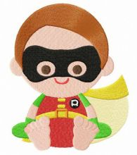 Toddler Robin embroidery design