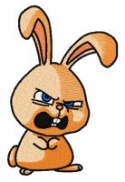 Angry Snowball 2 embroidery design