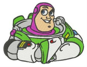 Happy Buzz embroidery design