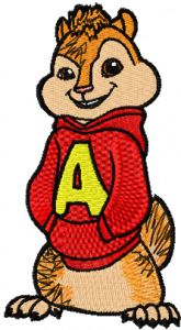 Alvin 1 embroidery design