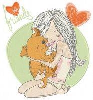 My puppy embroidery design